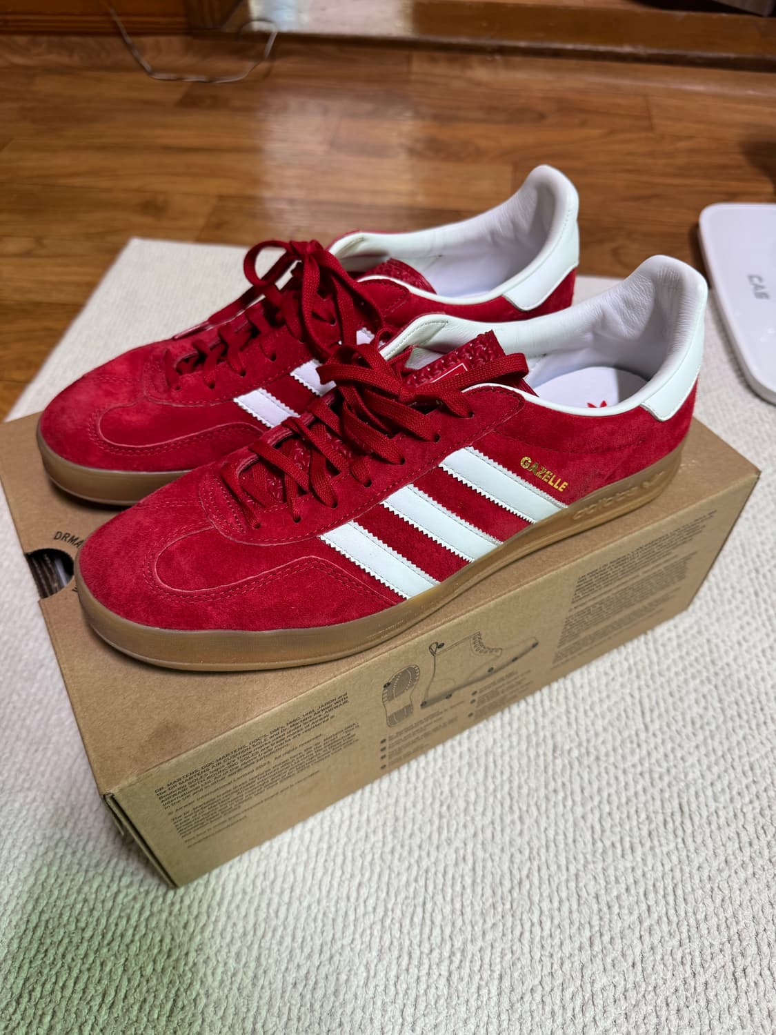 (280) 아디다스 가젤 인도어 스칼렛 상품이미지1