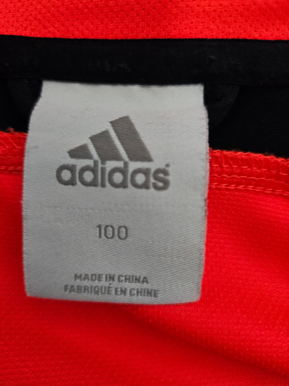 아디다스 삼선 트랙탑져지 블랙 오렌지 100 상품이미지3