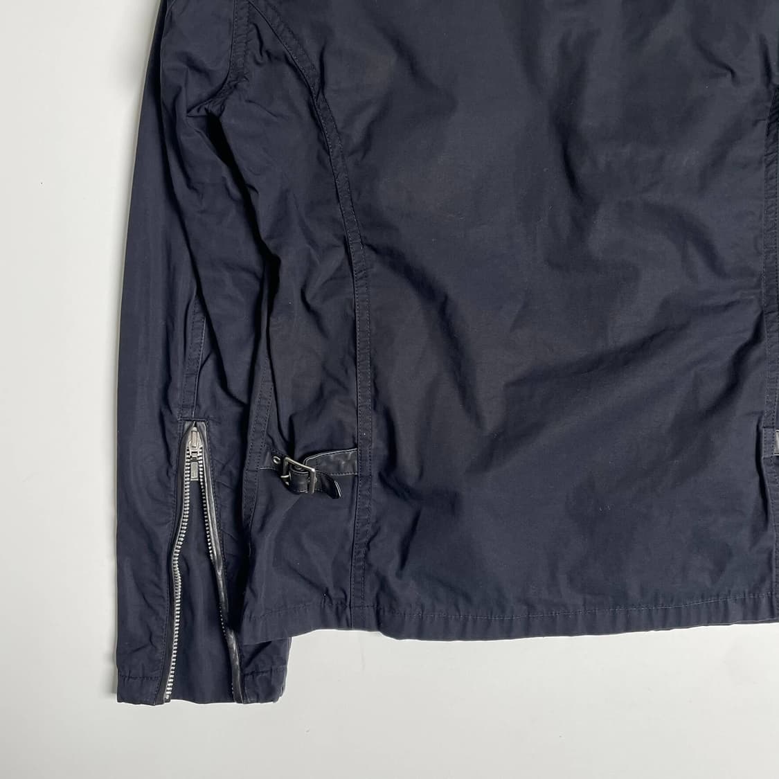 Abahouse 레더 트리밍 코튼 자켓 상품이미지6