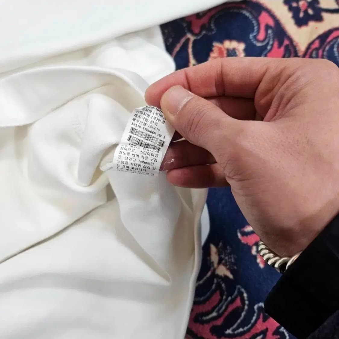 시스템(SYSTEM) 19FW 디테일 루즈핏 후드집업 상품이미지9