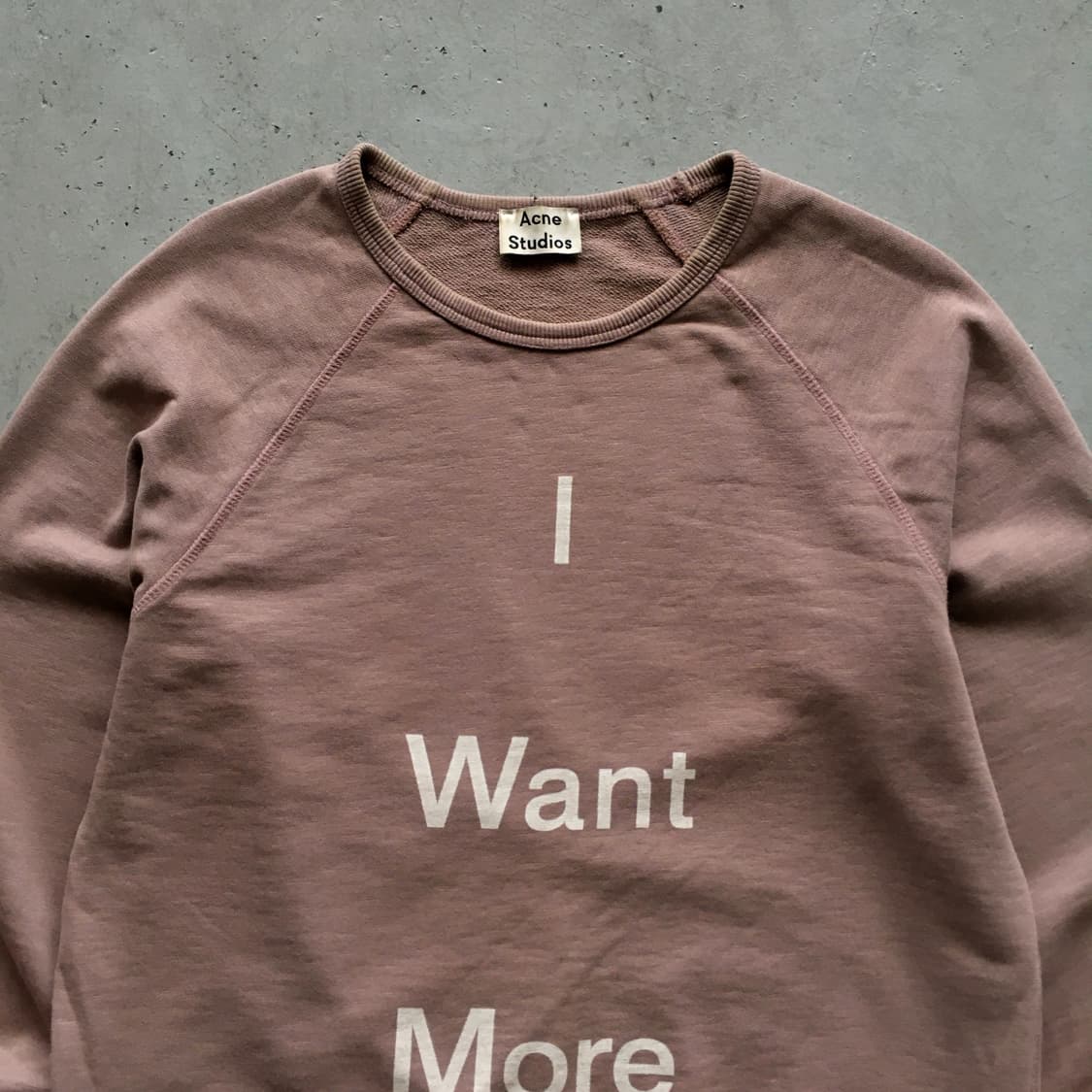 14FW  Acne Studio Slogan Sweat Shirt 상품이미지2