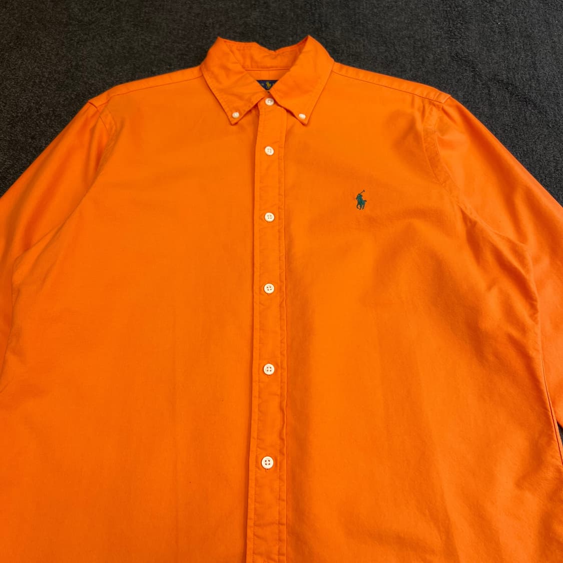 랄프로렌 클래식핏 오렌지 셔츠 상품이미지2