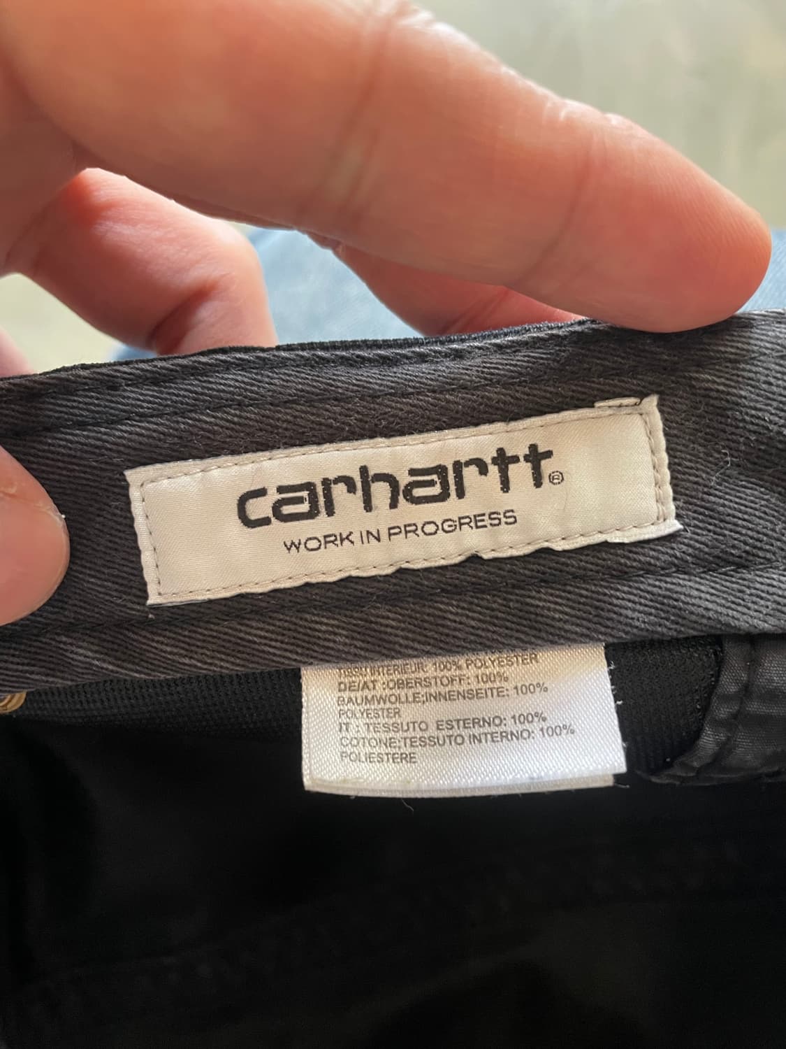 Carhartt WIP Backley Cap Black 칼하트 캠프캡 상품이미지8