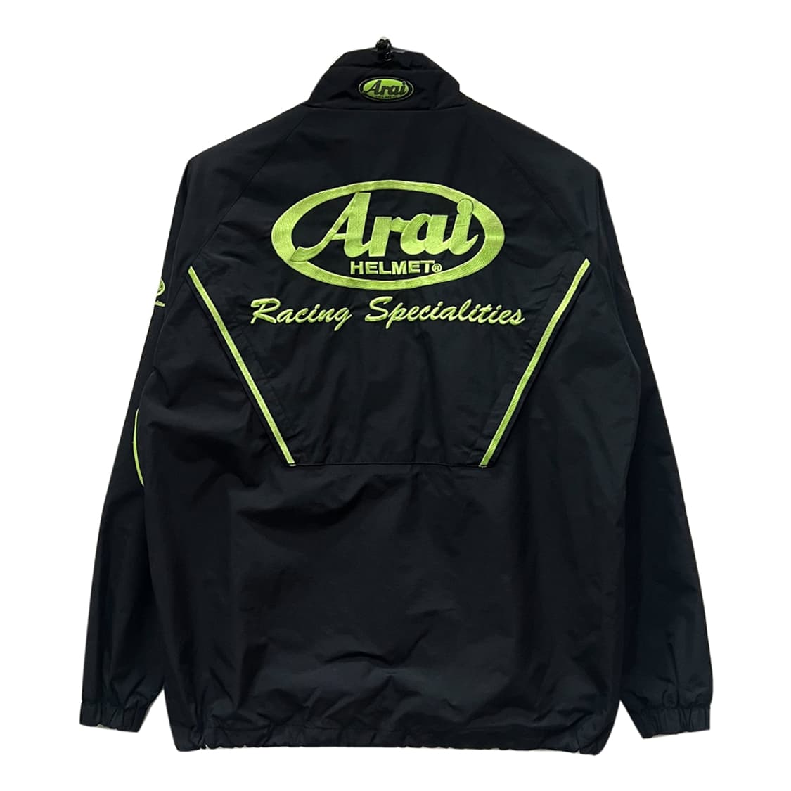 Arai 아라이 구형 블랙 형광 바람막이 라이더 자켓 L 상품이미지3