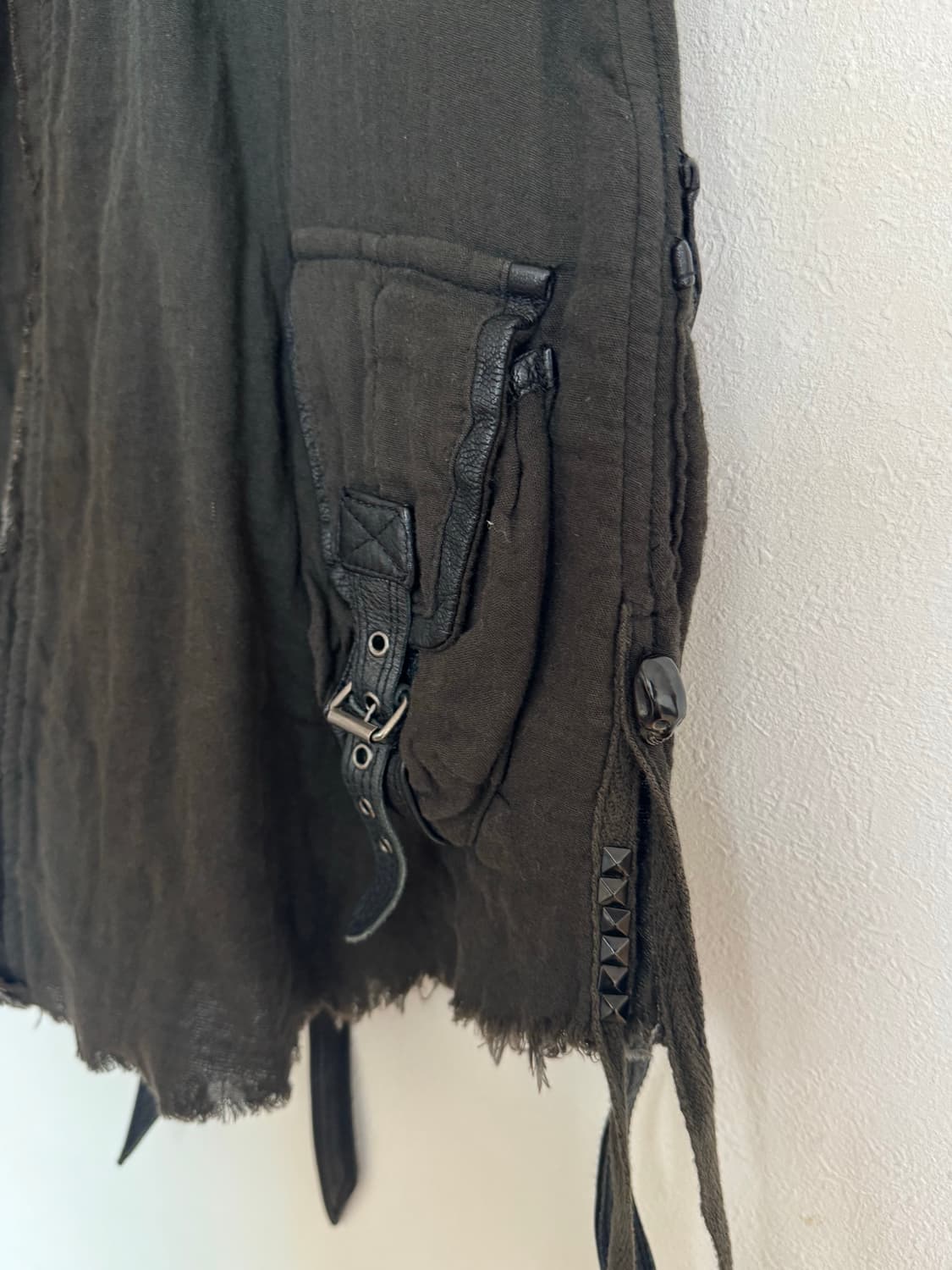 Kmrii distressed shirts jacket 상품이미지5