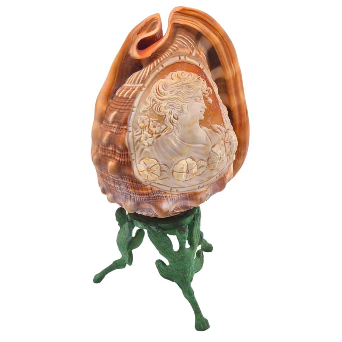 40s 이탈리아 엔틱 오리지널 조개 카메오 램프 상품이미지3