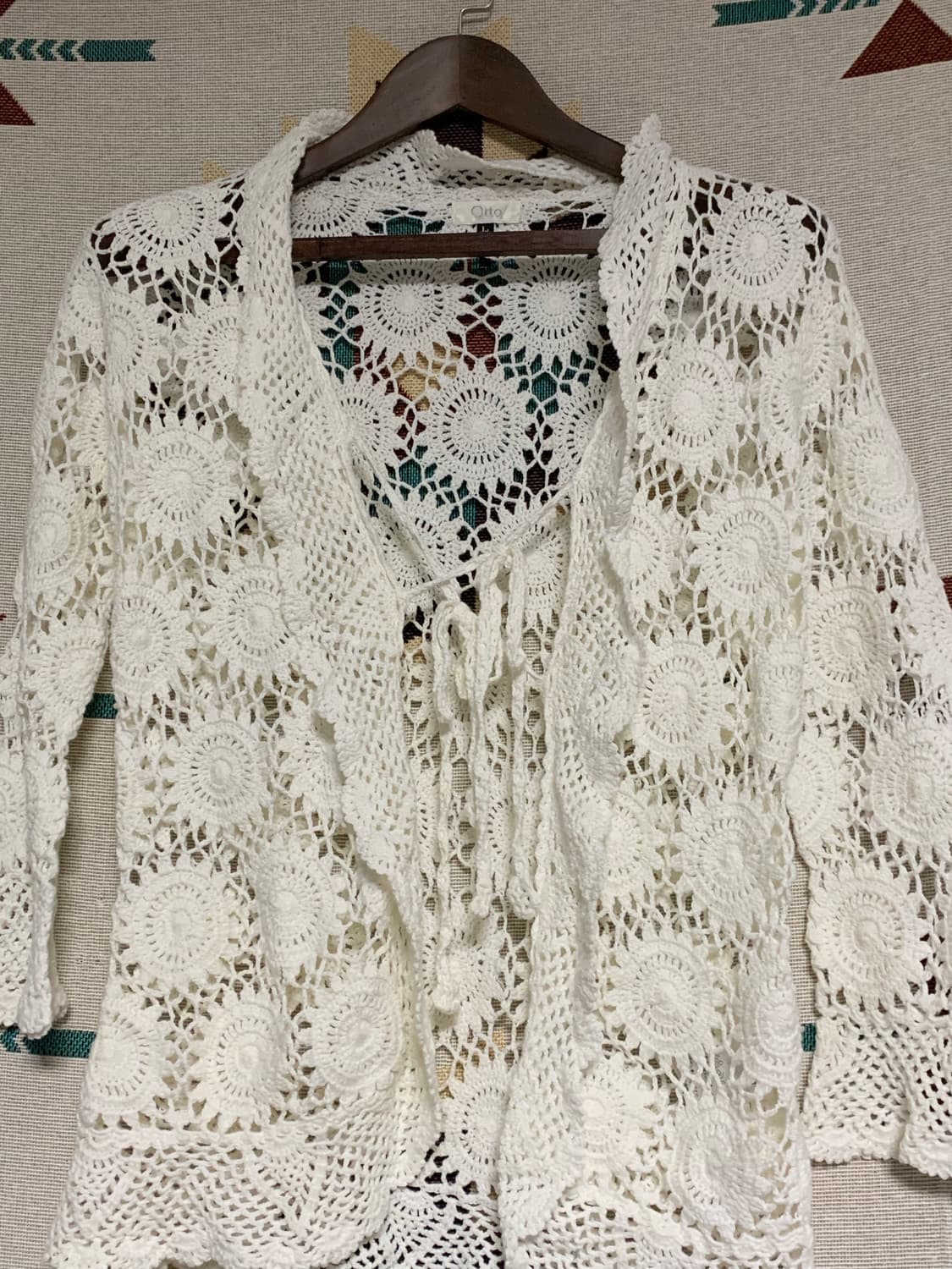 모리걸 크로셰 가디건  상품이미지3