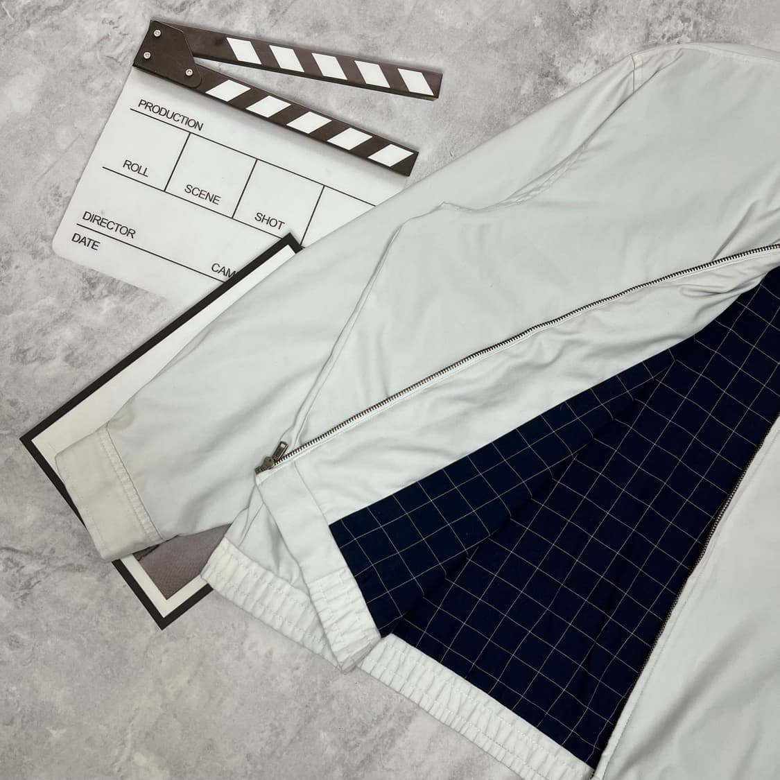 90S 폴로 랄프로렌 화이트 로고 폴리쉘 자켓 상품이미지6