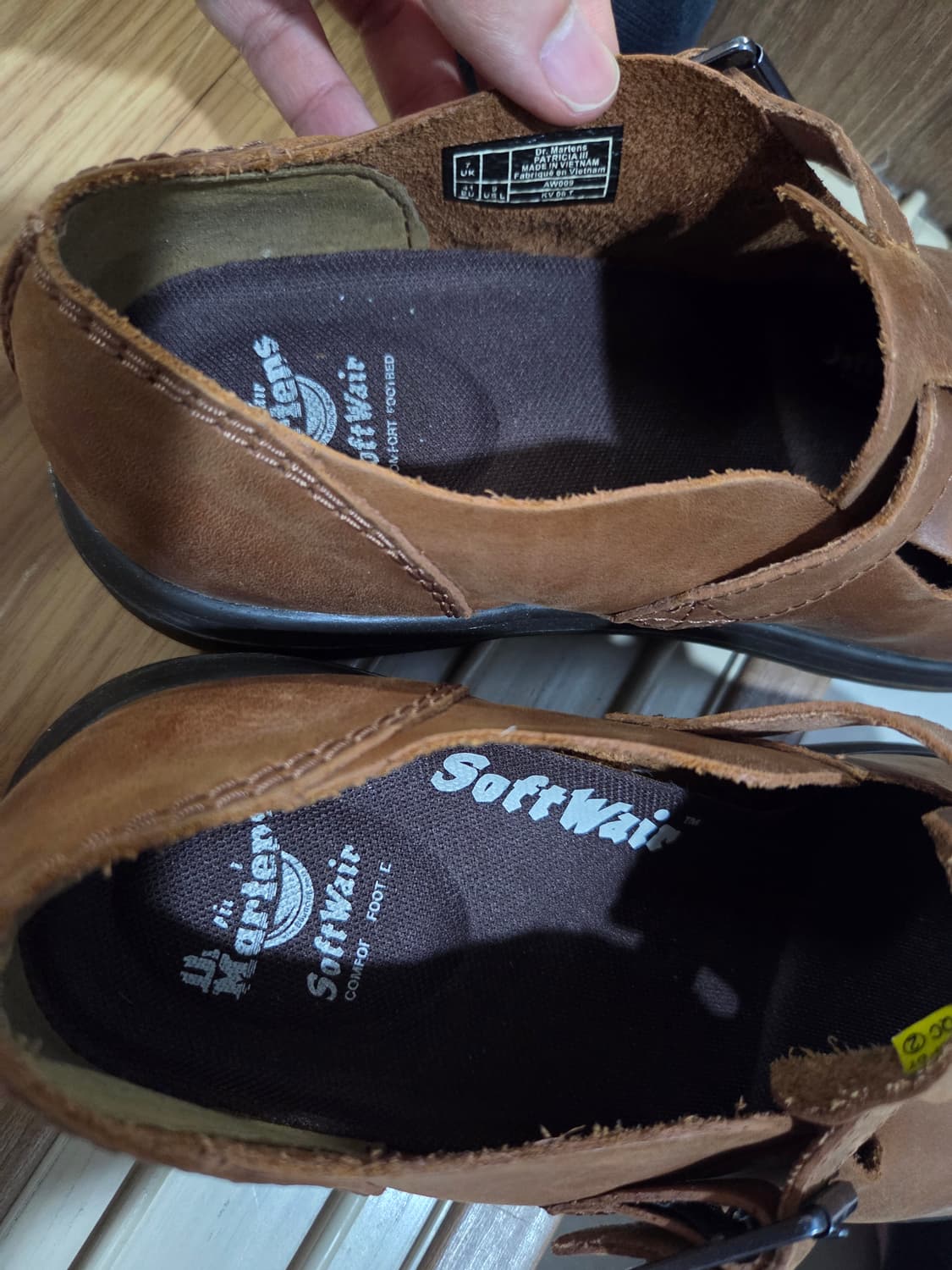 [Uk7 260] 닥터마틴 패트리샤 페트리샤 탄 브라운 상품이미지4