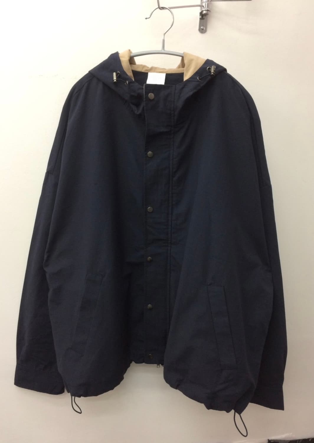 배색 스트링후드자켓 상품이미지3