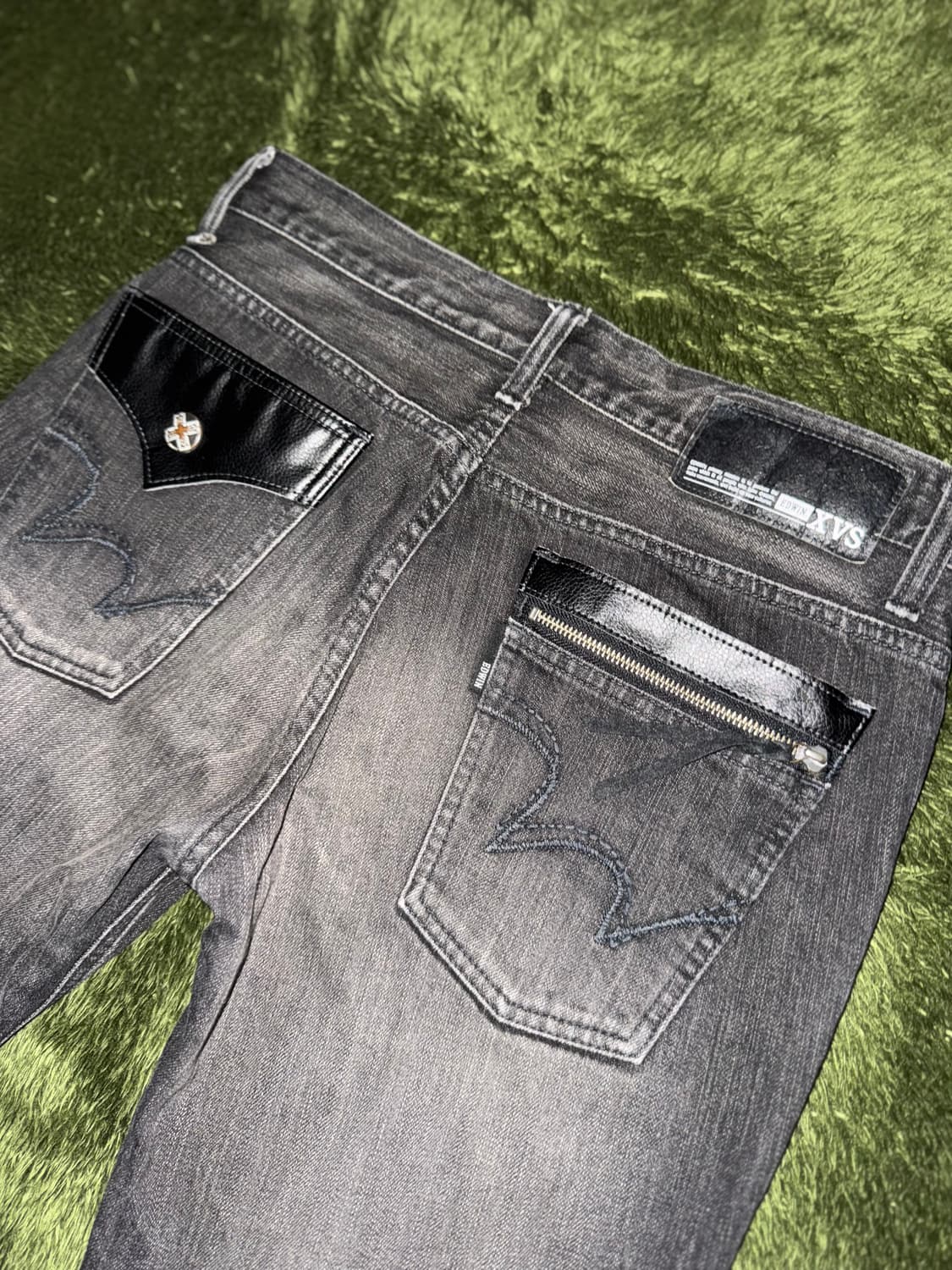 [32] Edwin 에드윈 재팬 XVS D링 집포켓 크롭 팬츠 7부 바지 상품이미지8