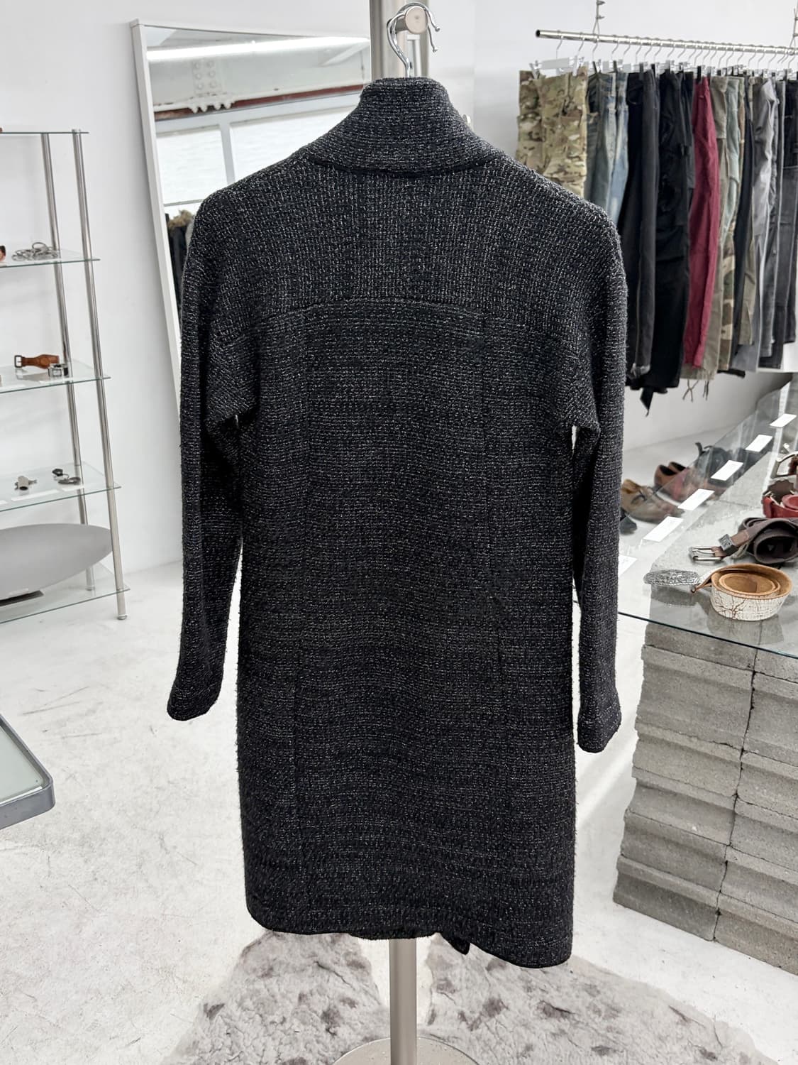 트랜짓 드레이프 울 코트 상품이미지5