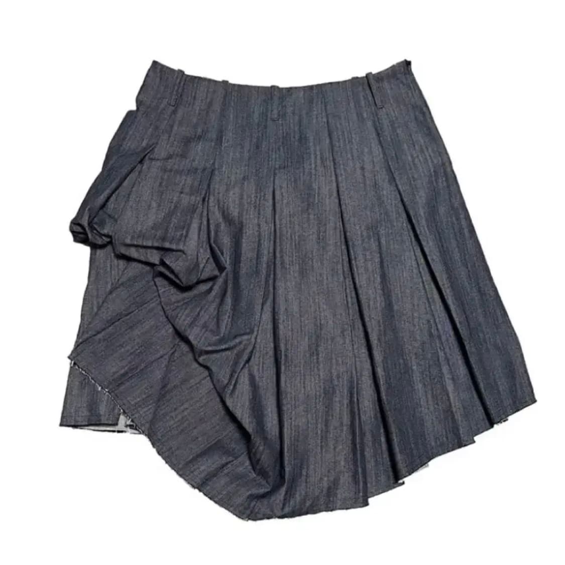 새상품 로레일즈 언발란스 플리츠 스커트 치마 상품이미지2