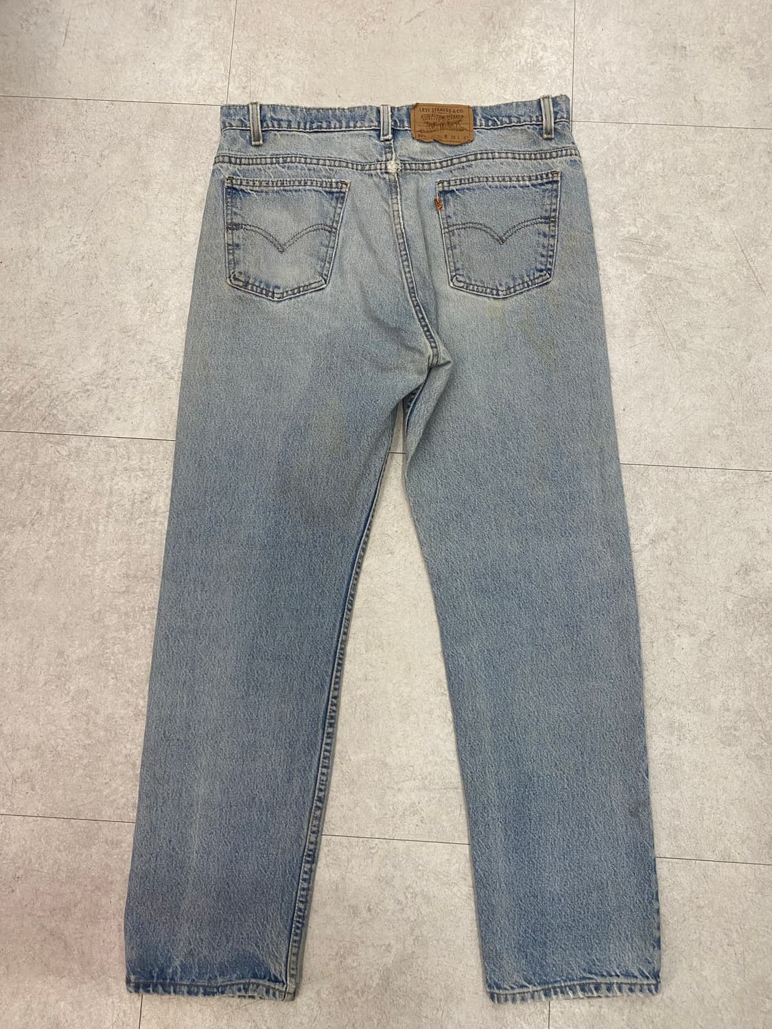 38x32 빈티지 리바이스 505 USA 오렌지탭 상품이미지5