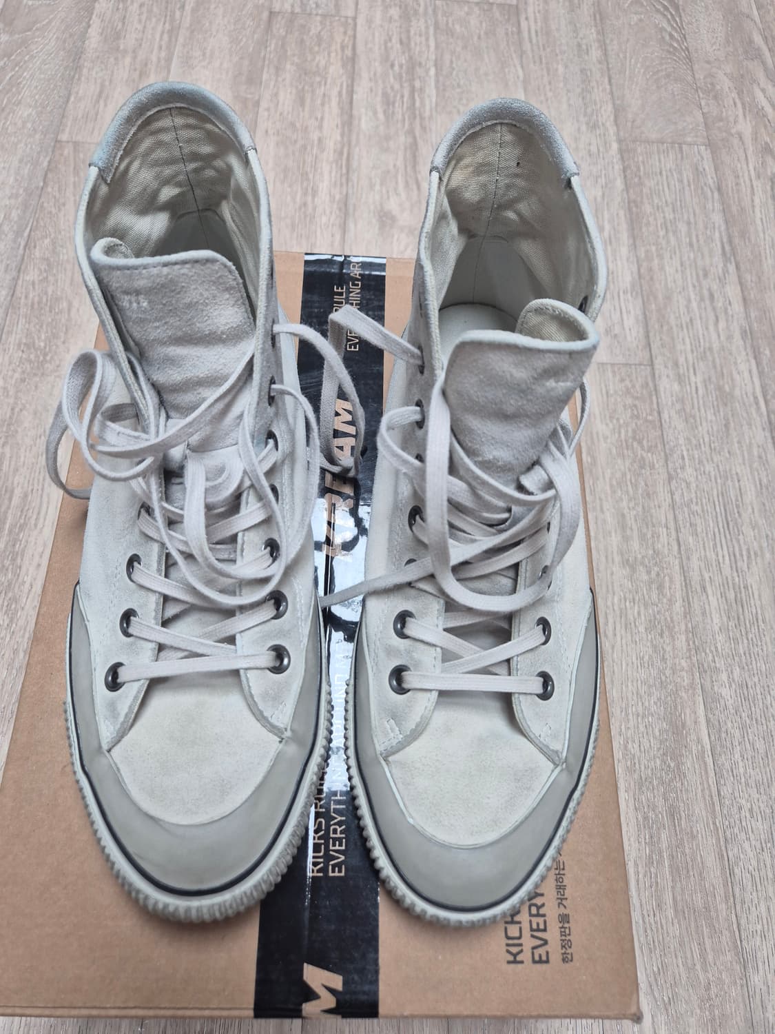 올세인츠 듀몬트 하이탑 화이트 43 상품이미지2