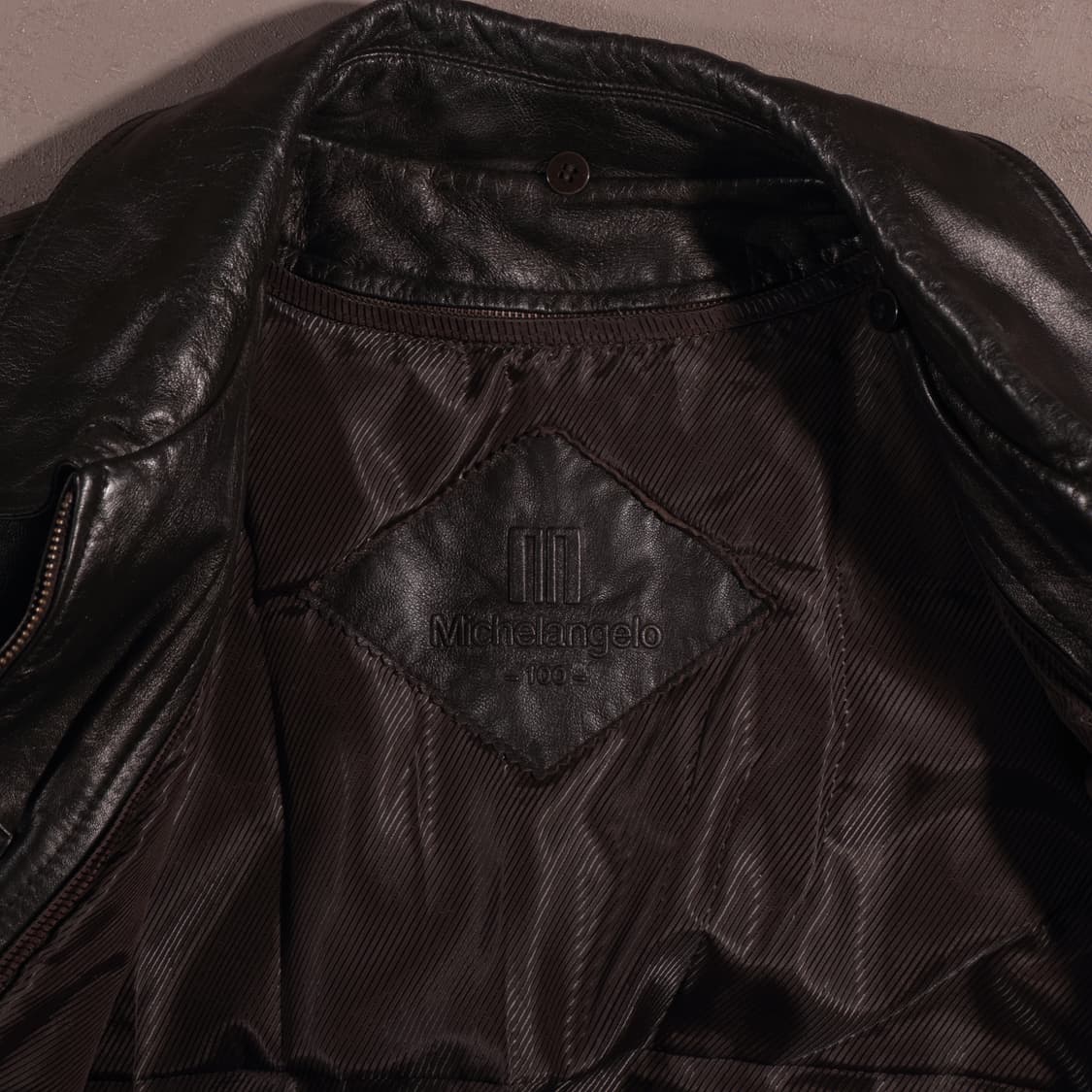 90s 빈티지 레더 봄버자켓 상품이미지4