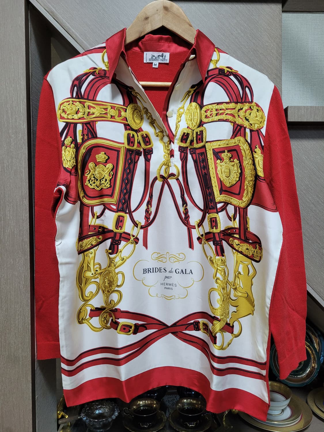 정품 에르메스 실크 캐시미어 니트 상품이미지1