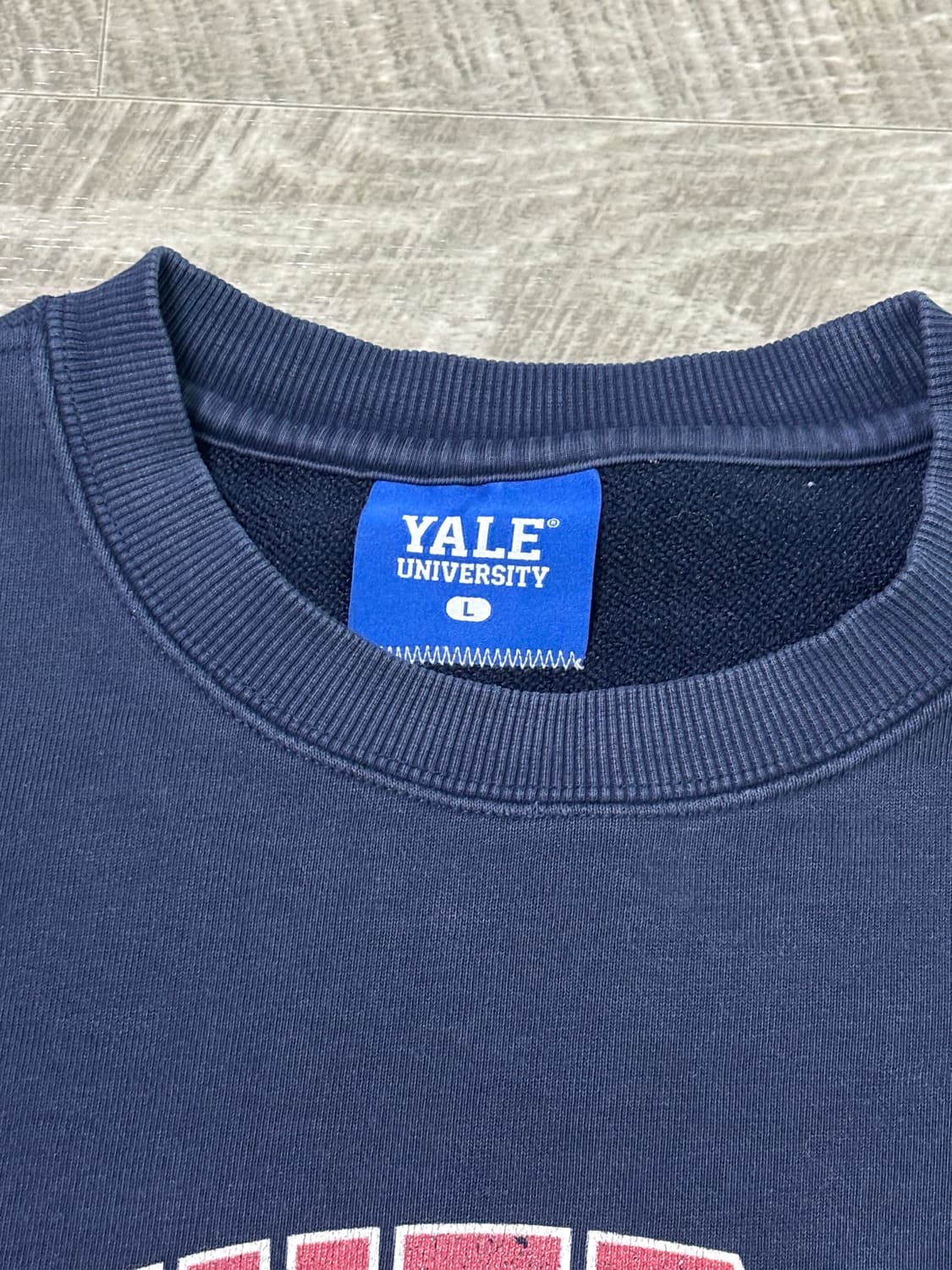 YALE UNIVERSITY 맨투맨 네이비L 상품이미지2