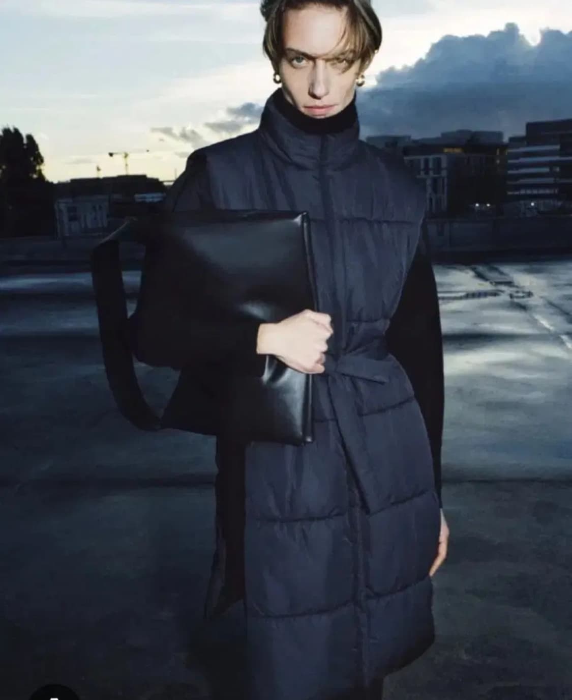 COS 롱 패딩 베스트 벨티드 구스다운 베스트 F사이즈 상품이미지1