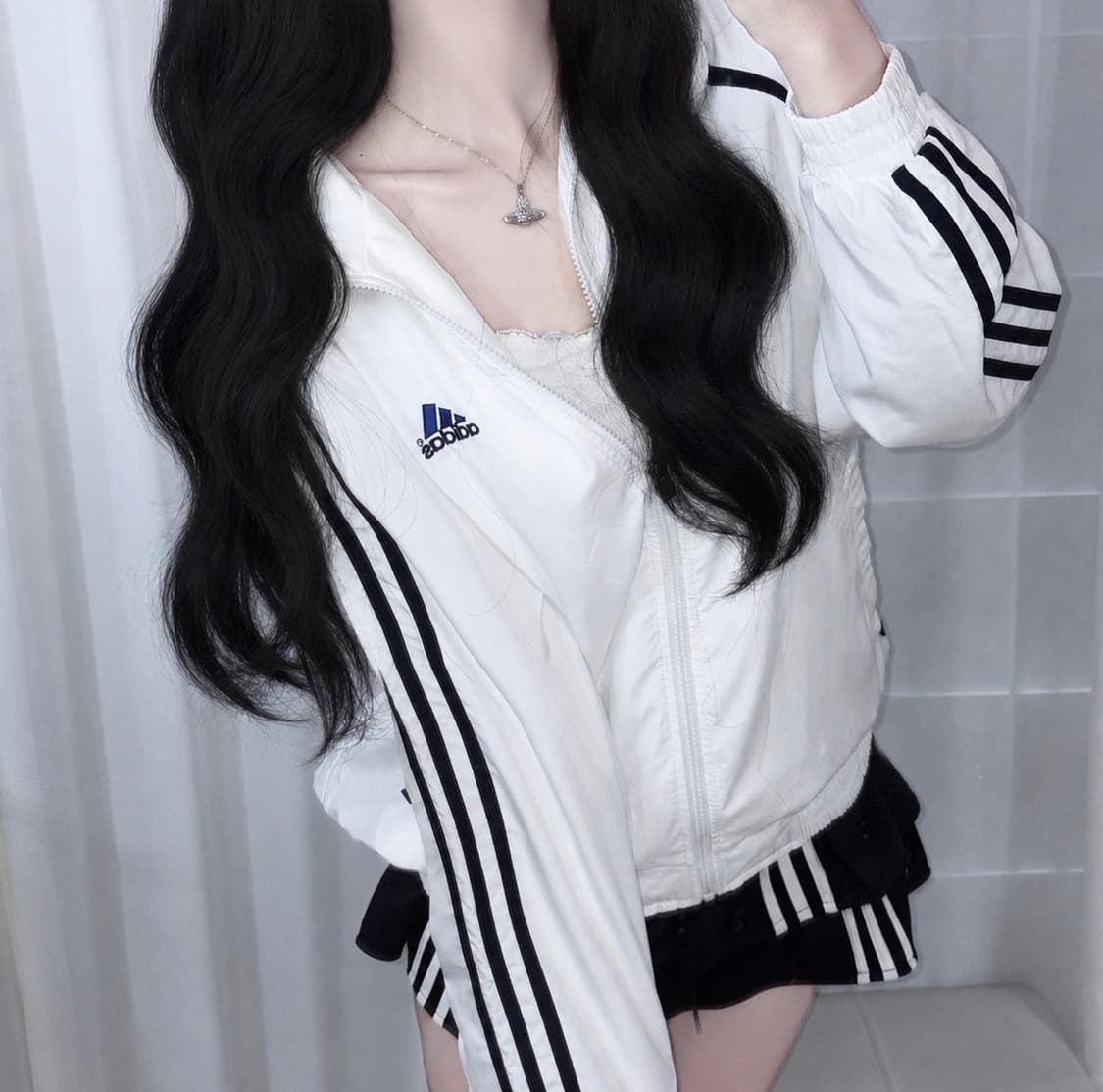 🐰아디다스 우원재님 착용 유니크 데일리 바람막이🤍 상품이미지1