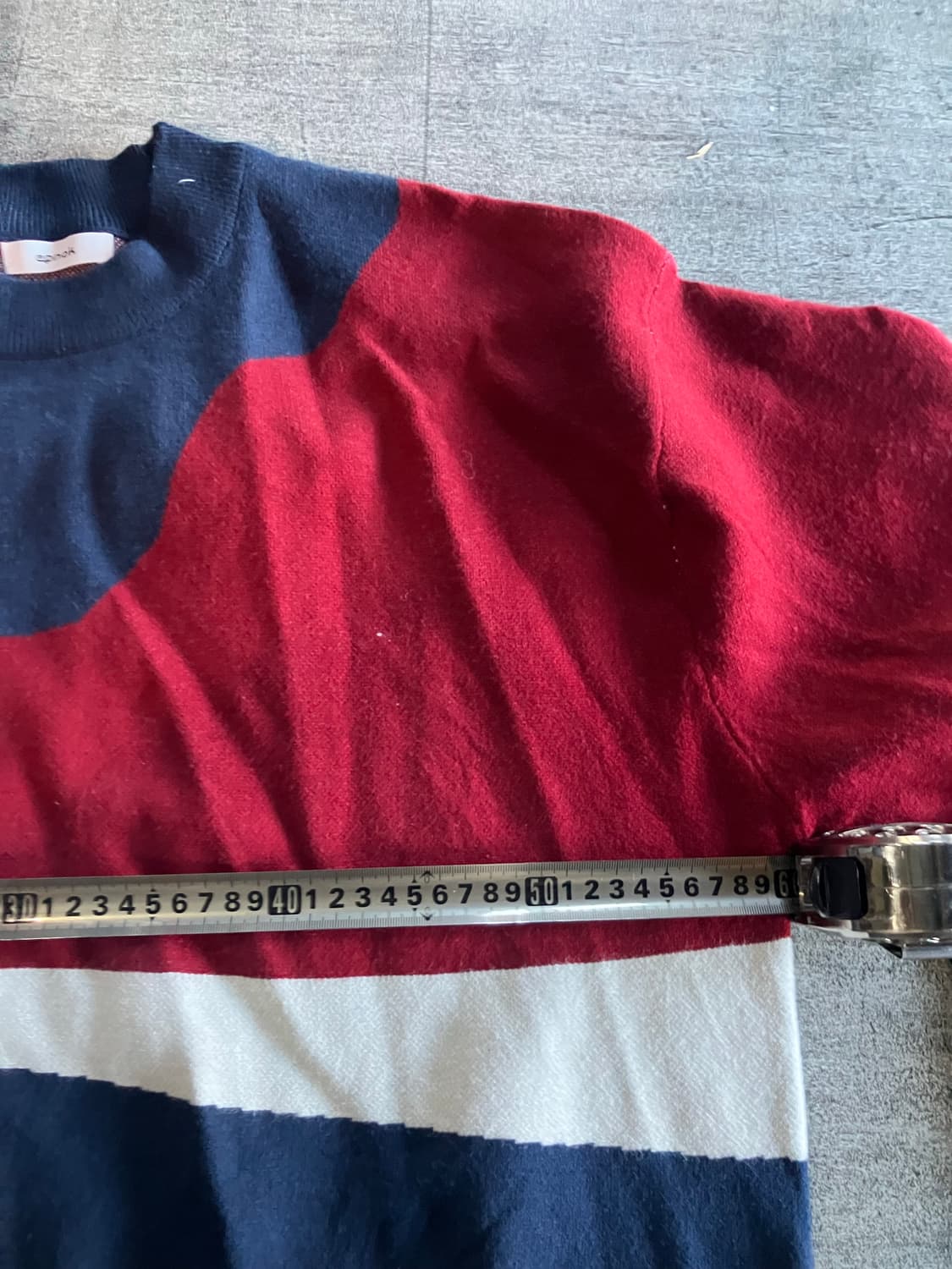 일본빈티지 Epnok 올드스쿨아메카지 혁오풍 아방핏 니트스웨터 상품이미지2