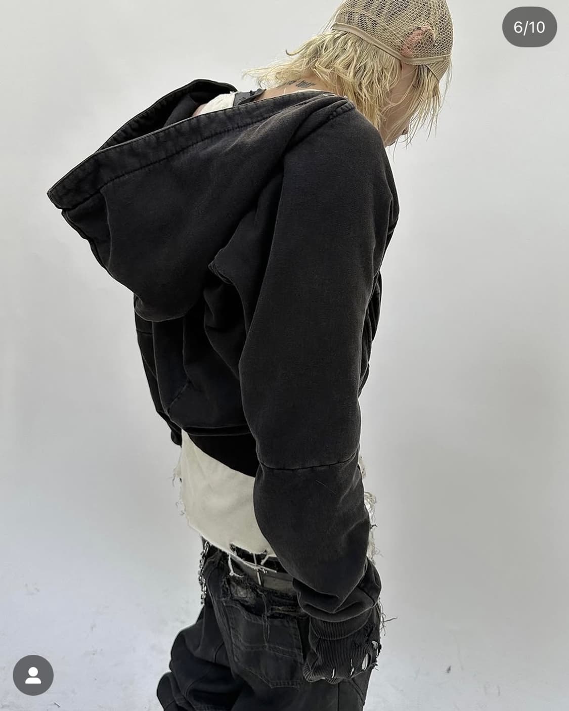 BOZOMANE inserted killer zipper hoodie 상품이미지6
