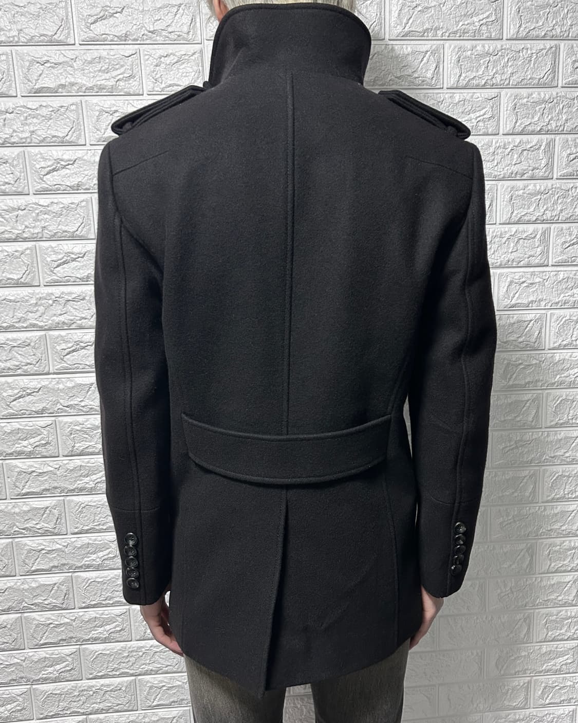 우영미 울 나폴레옹 코트 상품이미지2