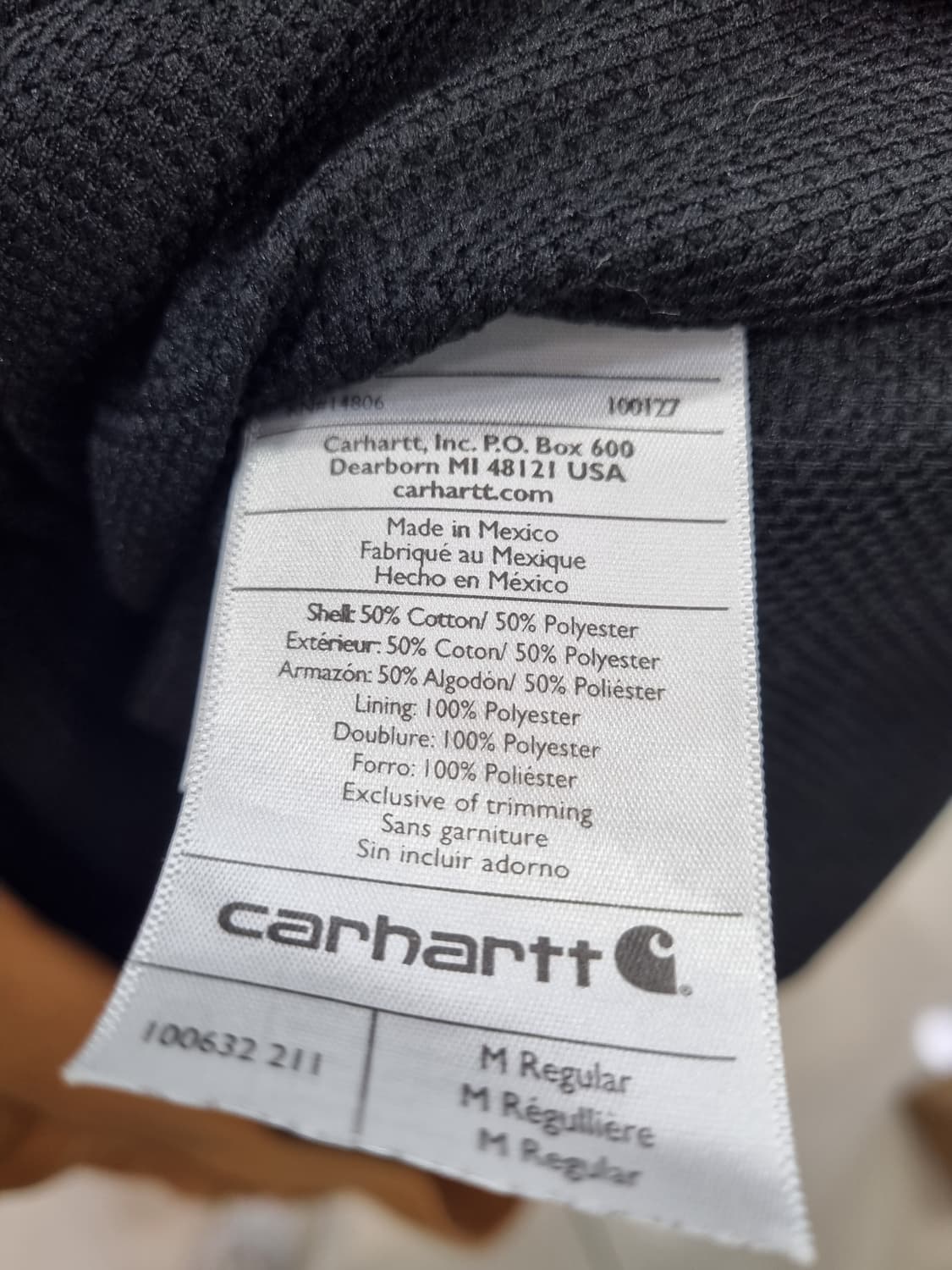 칼하트후드집업 상품이미지5