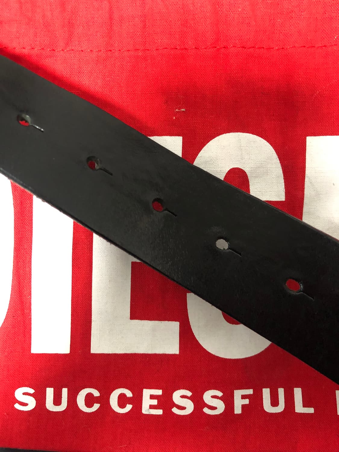 디젤 D 버클 가죽 벨트 36인치 상품이미지4