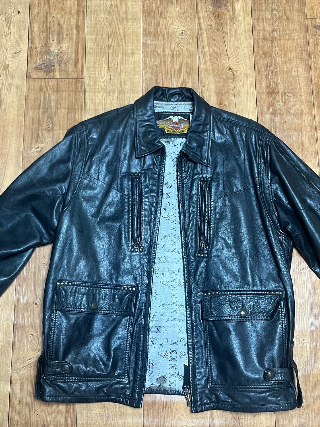 할리데이비슨 가죽자켓 L사이즈 팔아용~~ 상품이미지1