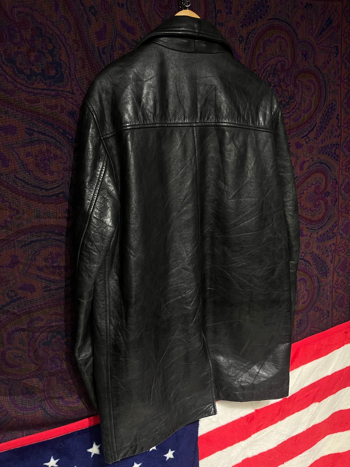 올드 갭 가죽 카코트 상품이미지7