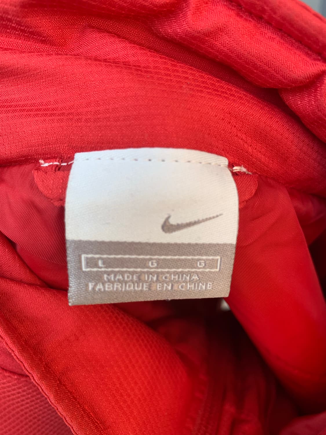나이키 레드 패딩 점퍼 상품이미지4