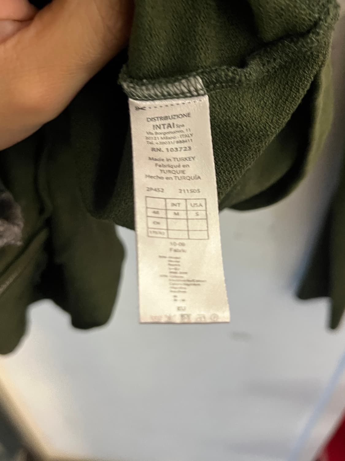 엠포리오 아르마니 후드 집업 상품이미지5