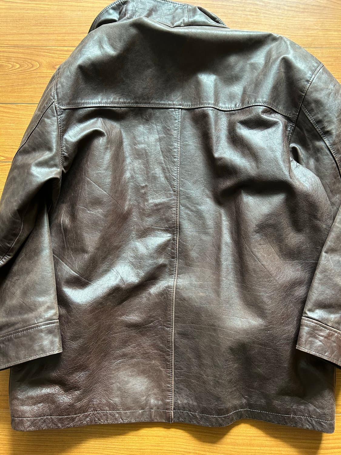 올드 갭 레더 카코트 xxl 상품이미지2