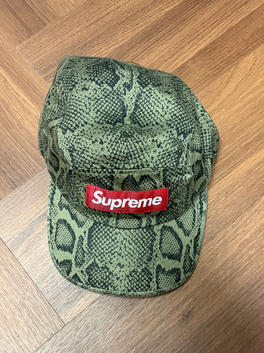 슈프림 워시드 치노 트윌 캠프캡 스네이크 24ss 상품이미지1