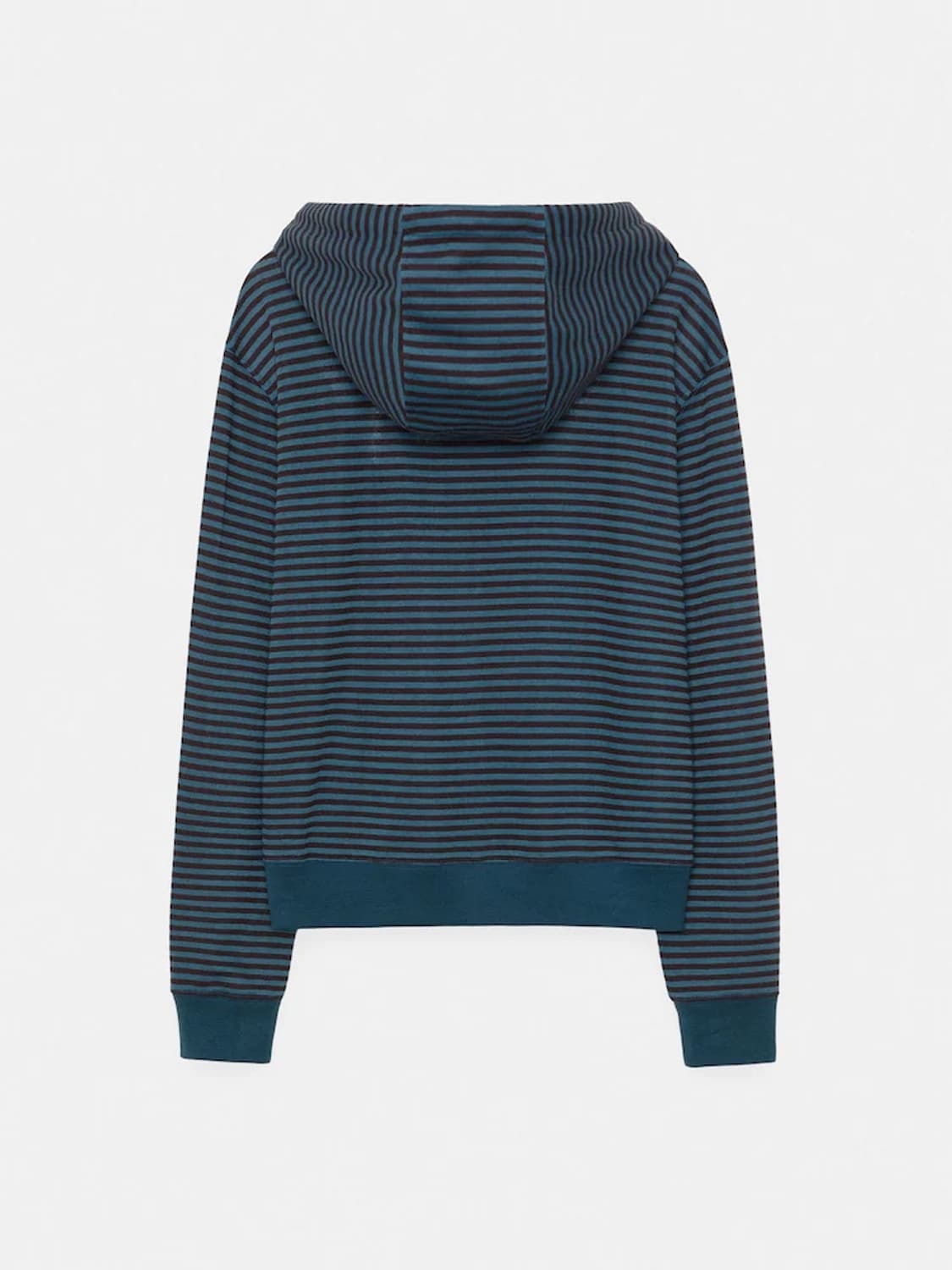 ENZOBLUES Striped Zip-up Hoodie (Blue) 상품이미지2