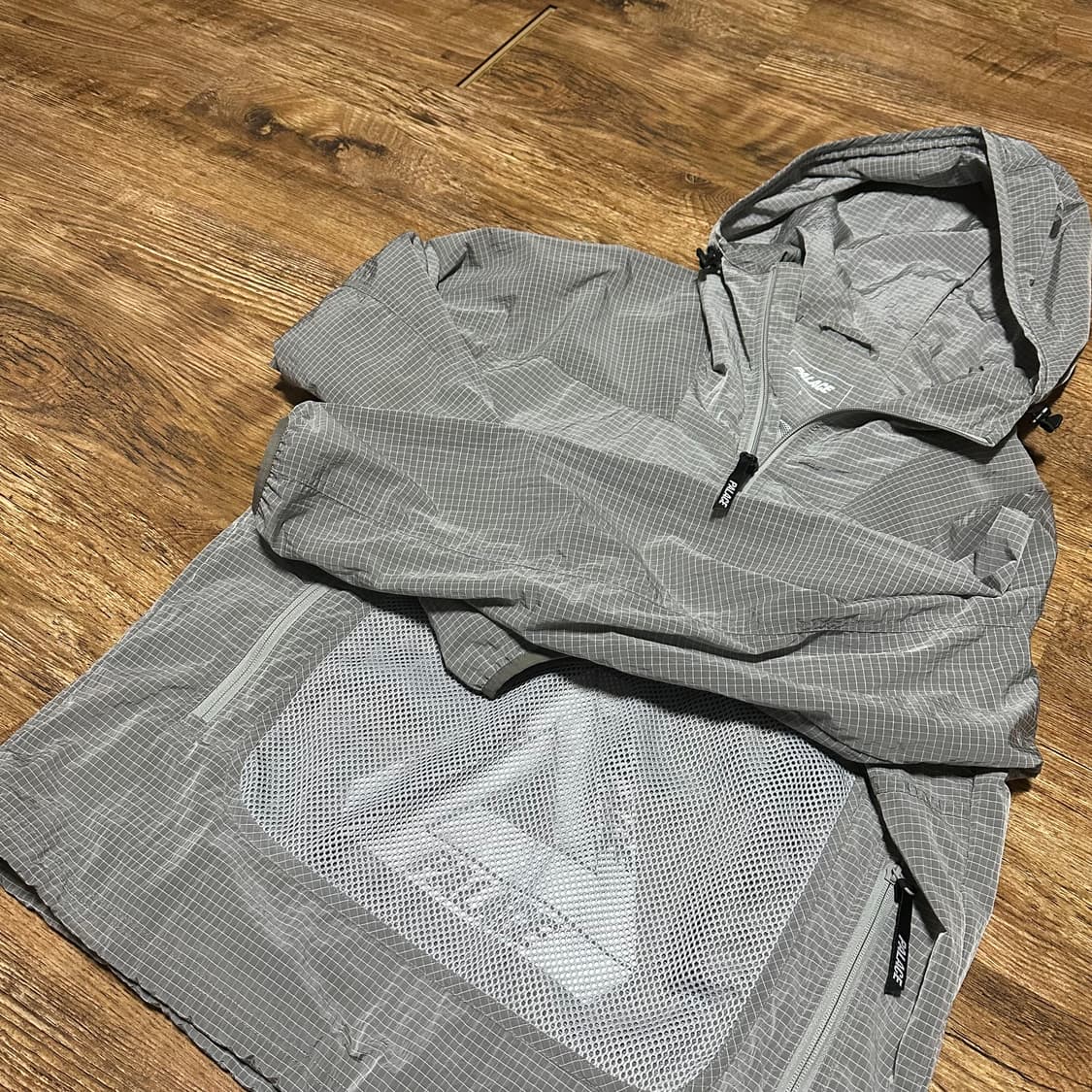 [L] 팔라스 메쉬 쉘 자켓 그레이 상품이미지2