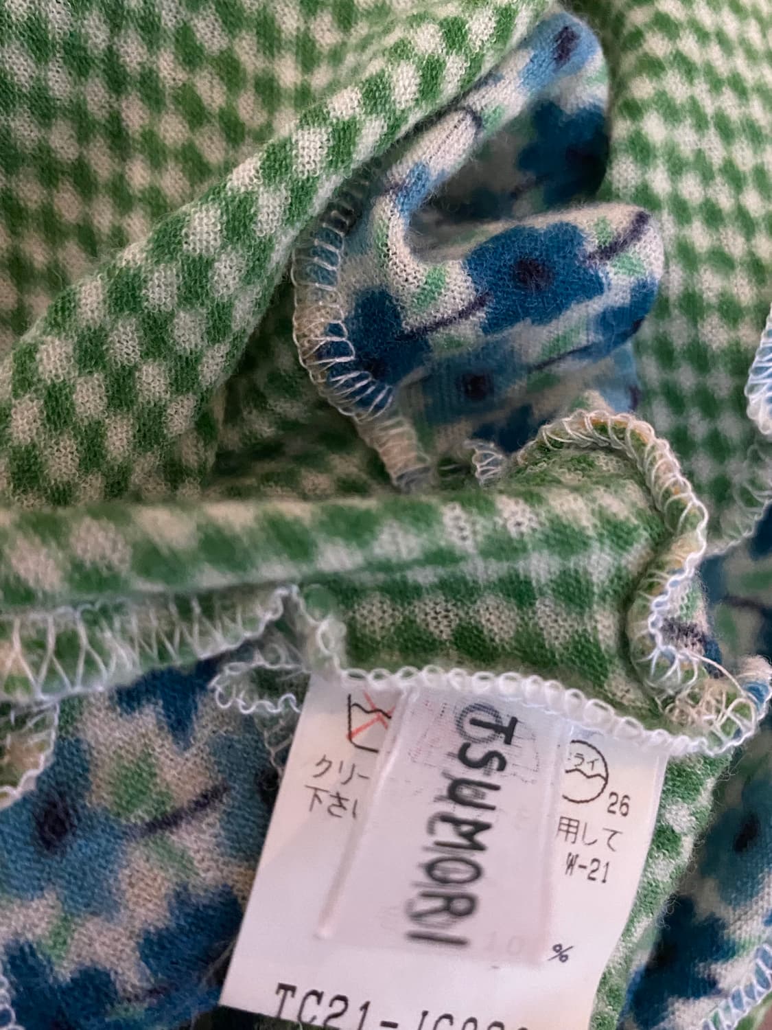 Tsumori chisato 울 치마 상품이미지3