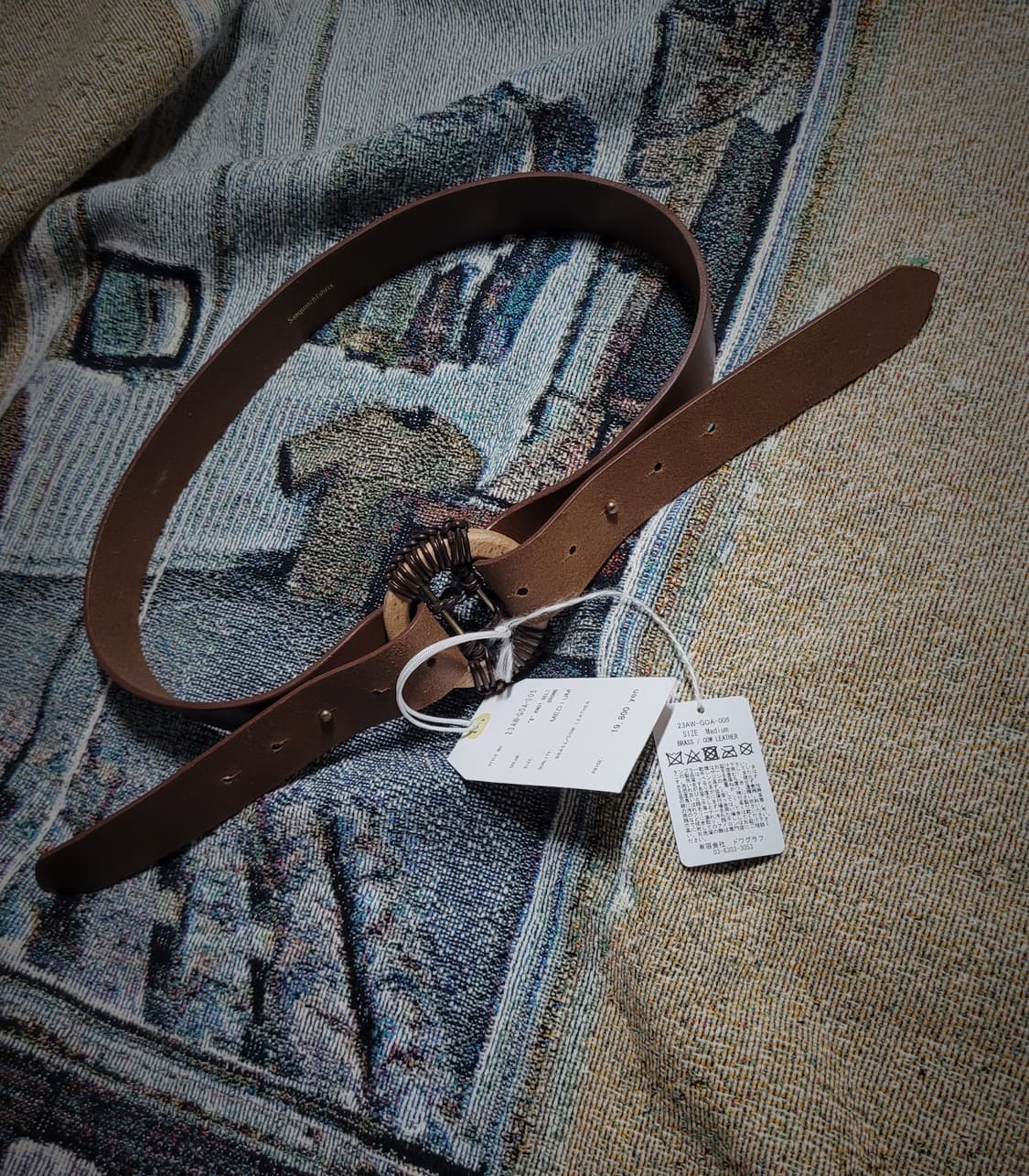 사스콰치 패브릭스 매듭 벨트 상품이미지3