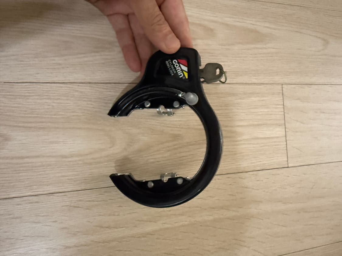 고린 GR753 KCTB/MTB 실린더형 링 락 블랙 상품이미지6