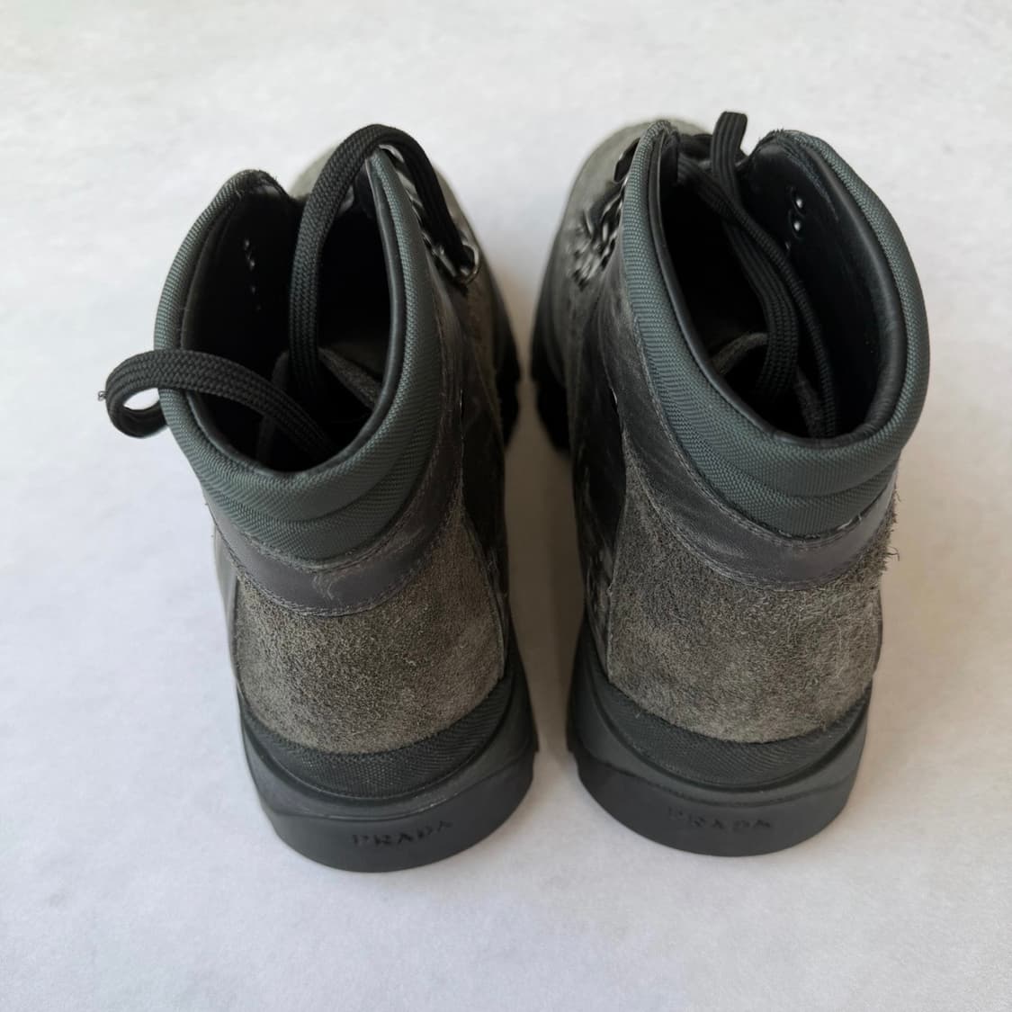 Prada 2018fw Suede Hiking Boots 상품이미지4