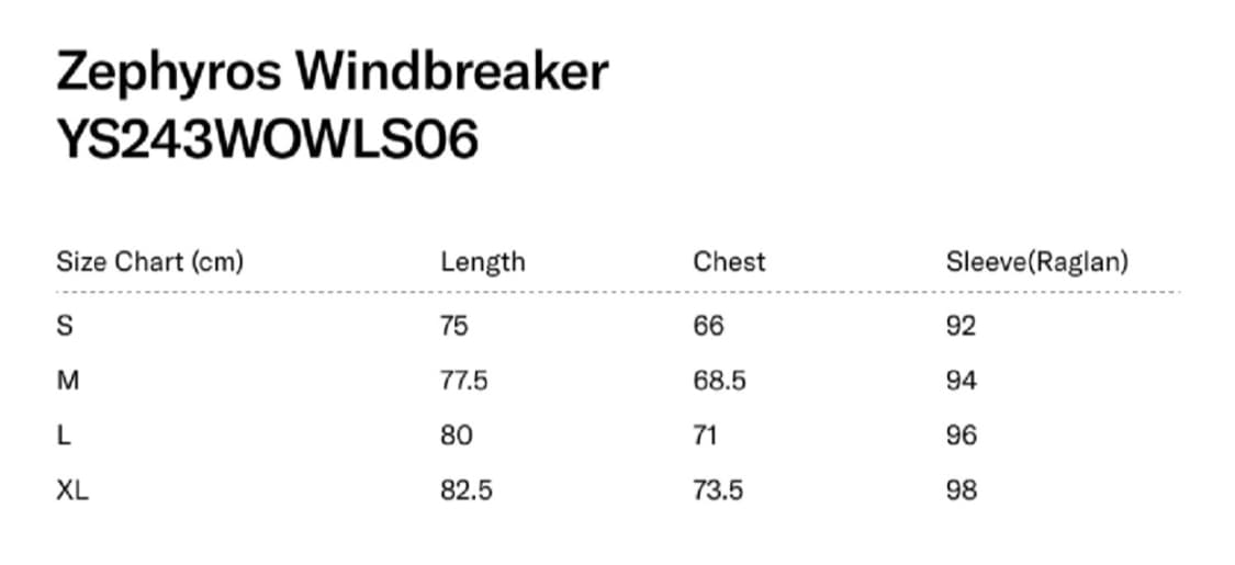 예스아이씨 제피로스 윈드브레이커 네이비 M 상품이미지7