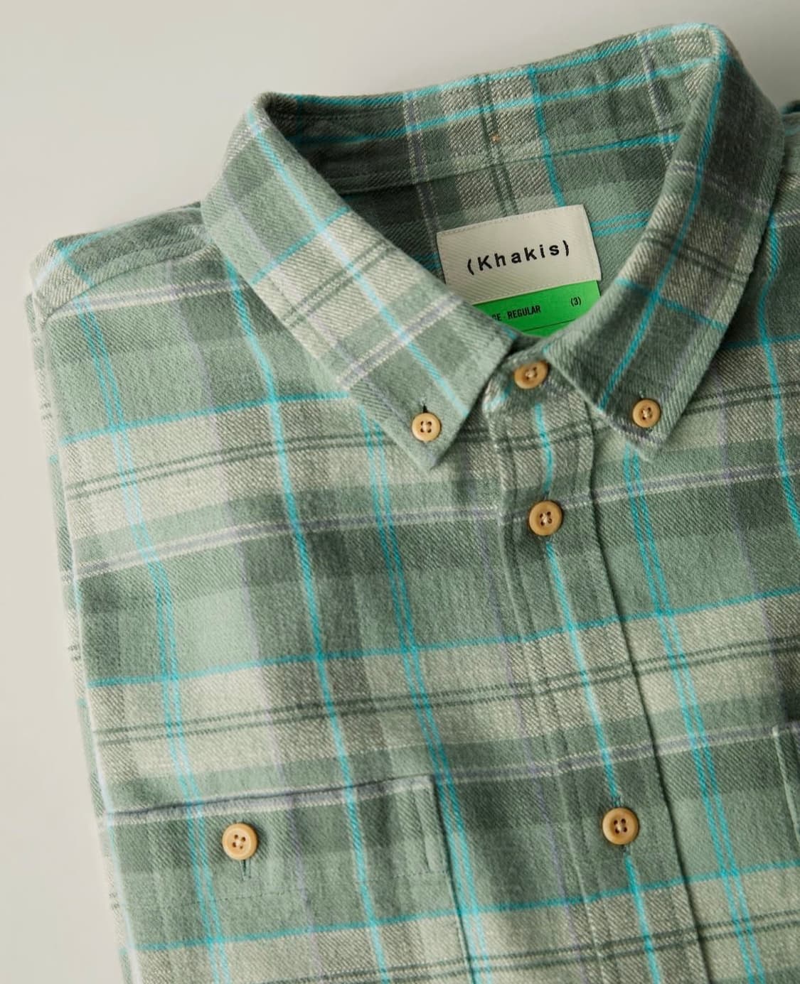 카키스 폴란넬 셔츠 상품이미지1