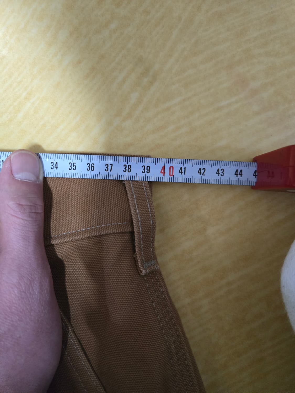 칼하트 b01 더블니 31x30 브라운 새상품 팝니다 상품이미지5