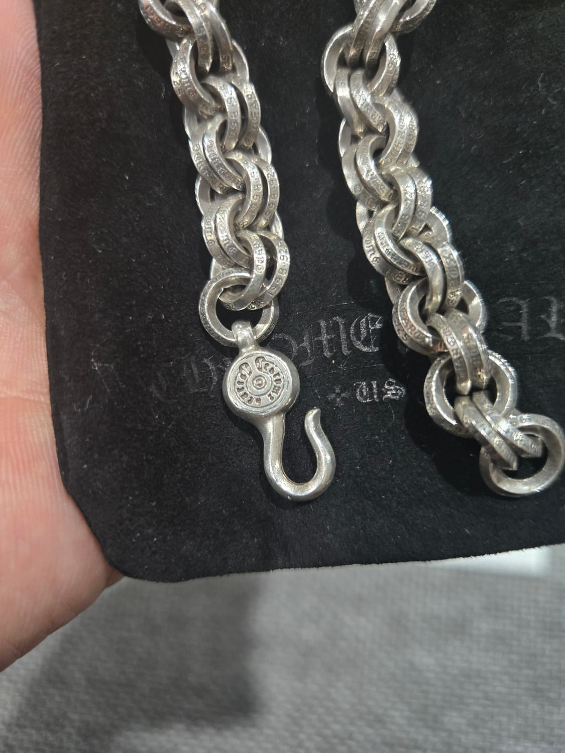 크롬하츠 더블B링 팔찌 상품이미지4