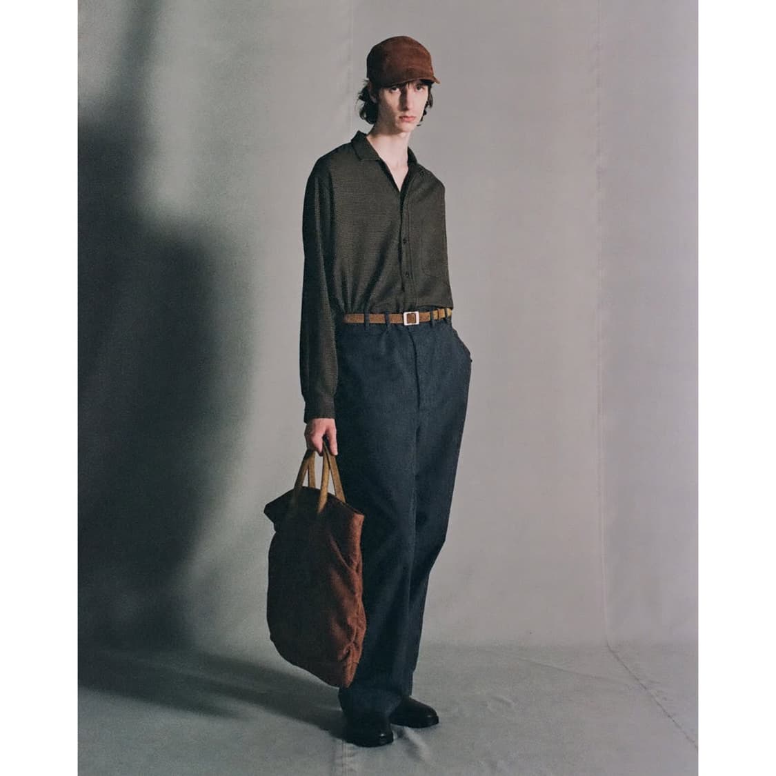 26ss S.COIL OPEN COLLAR DRESS SHIRT 상품이미지7