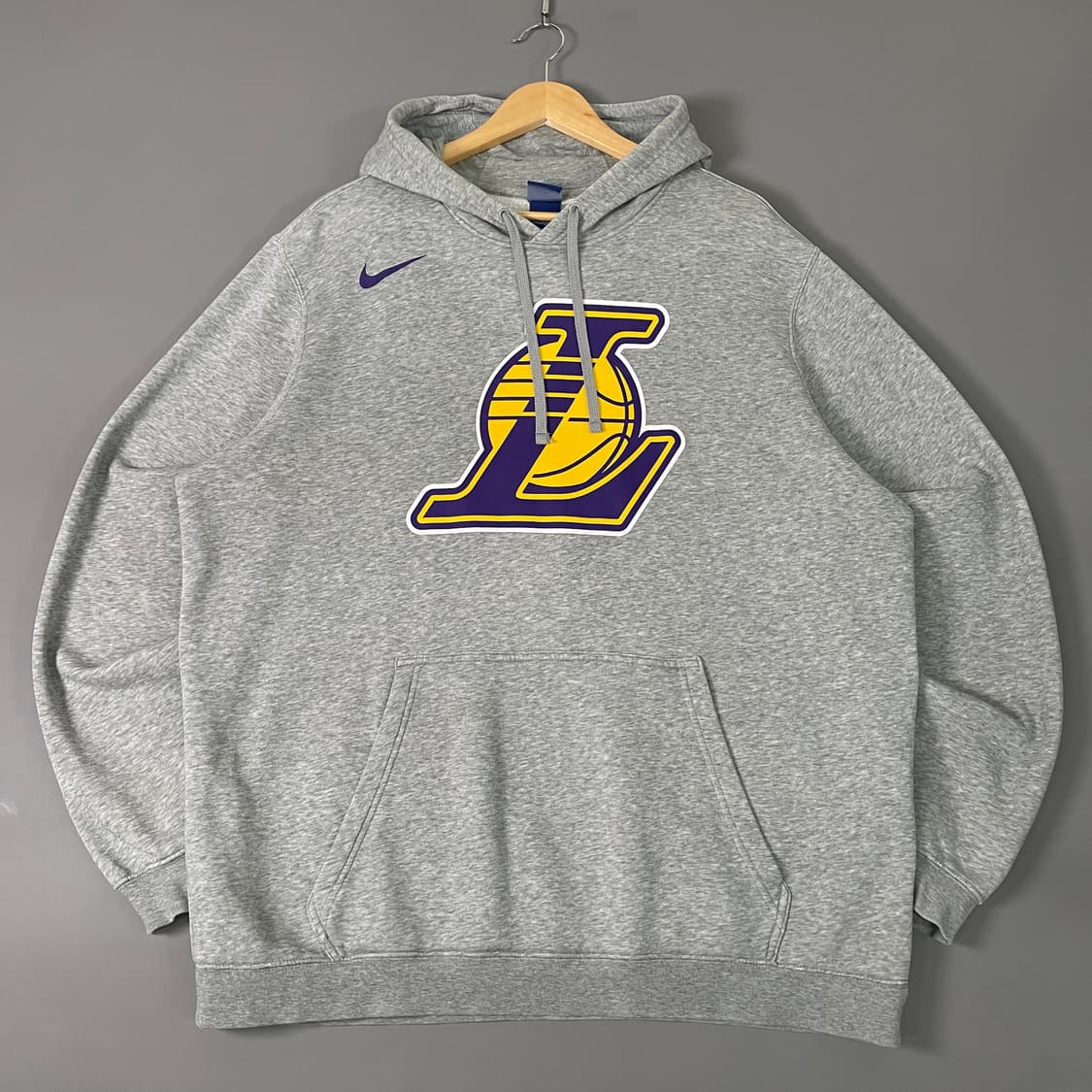 나이키 NBA LA 레이커스 후드티 그레이 2XL [051605] 상품이미지3