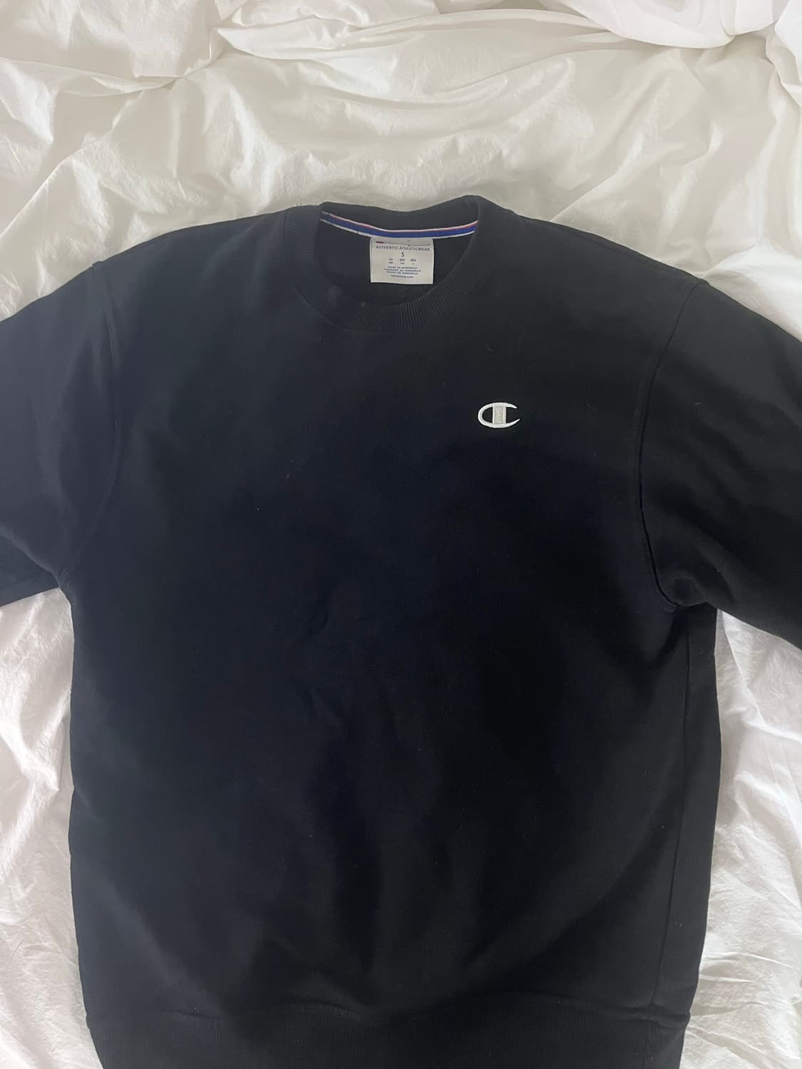 챔피온 블랙맨투맨 상품이미지1