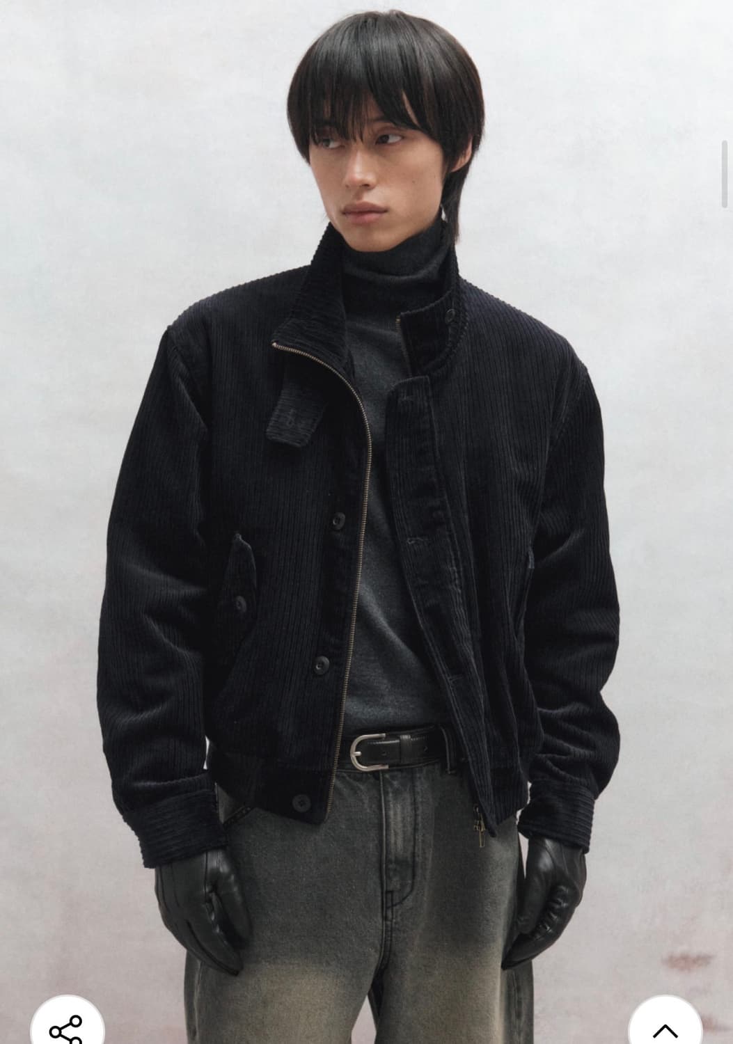 빅유니온 코듀로이 블루종자켓(네이비) 상품이미지2