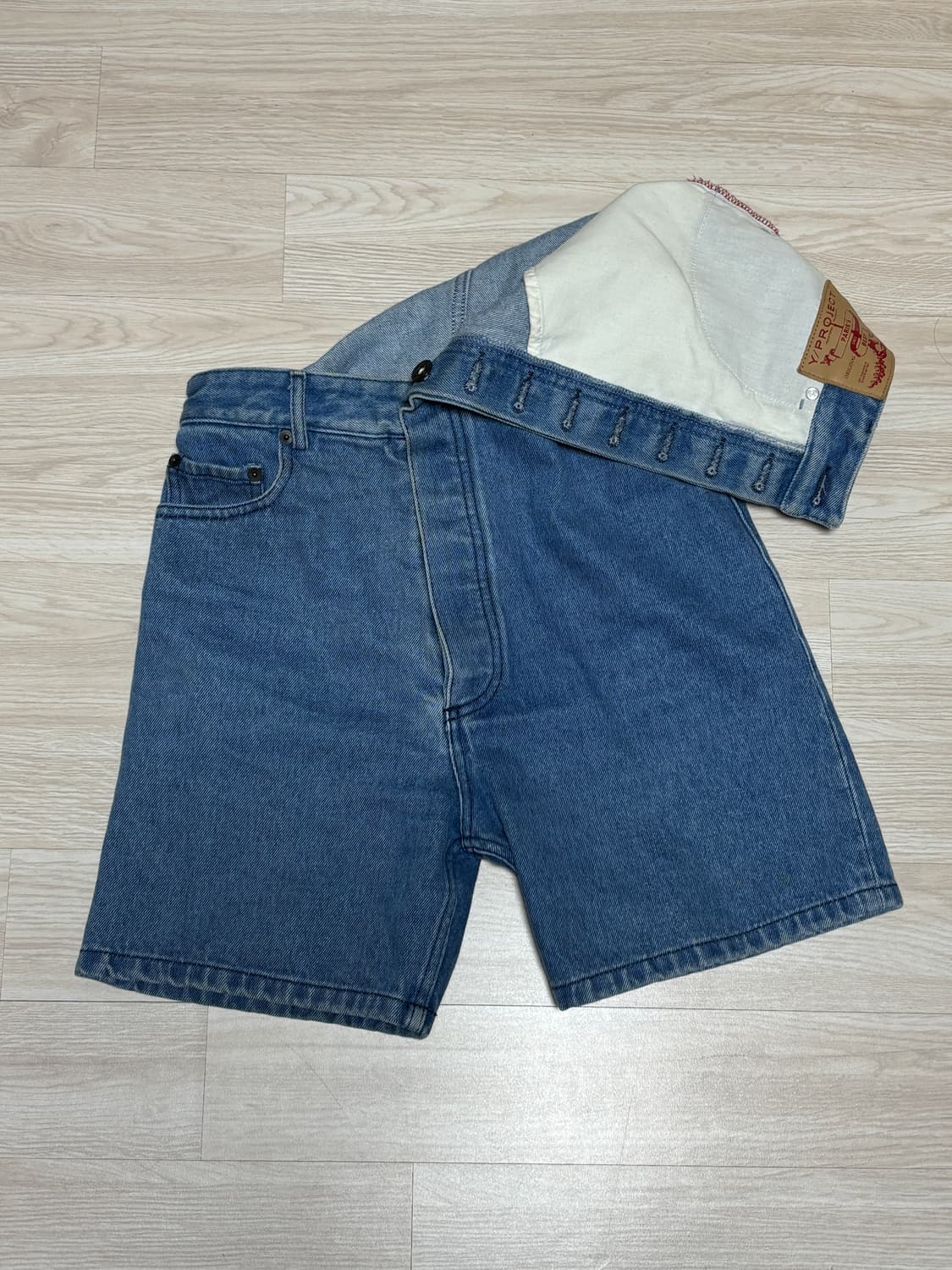 Y/PROJECT 데님 반바지 여성 S 상품이미지1
